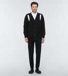 Alexander McQueen - Cut-out wool cardigan