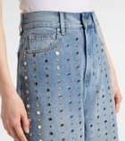 Xu Zhi Embellished wide-leg jeans