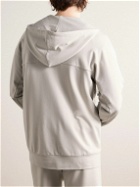Zimmerli - Stretch-Modal and Cotton-Blend Jersey Zip-Up Hoodie - Neutrals