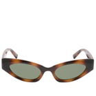 Le Specs Women's The Stealth Sunglasses in Ombre Tort/Khaki Mono Polarized 
