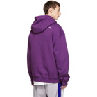 ADER error Purple Basic Hoodie