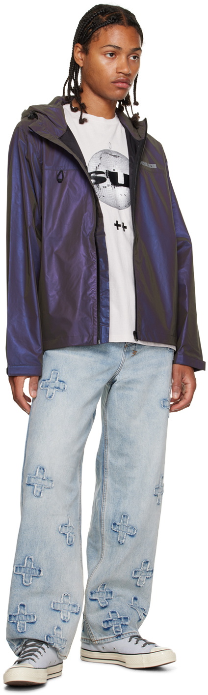 Ksubi Purple Alltime Spray Jacket