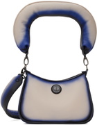 Paula Canovas Del Vas Blue & Taupe Carmen Bag