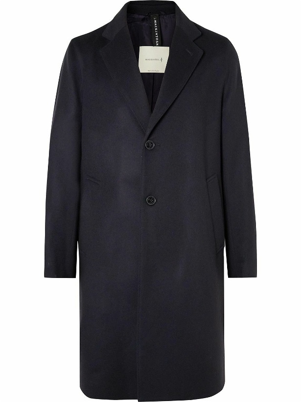Photo: Mackintosh - Stanley Wool and Cashmere-Blend Coat - Blue