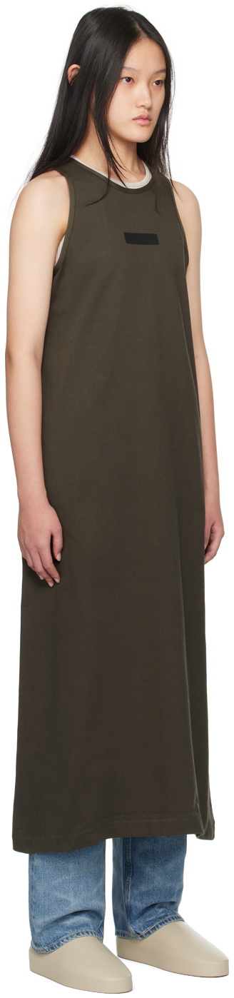 chinese dress ladies Essentials Buttoned Comfort Fit Maxi Dress