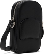 AMI Paris Black Paris Paris Vertical Camera Bag