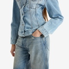 Maison Margiela Women's Denim Shorts in Light Blue