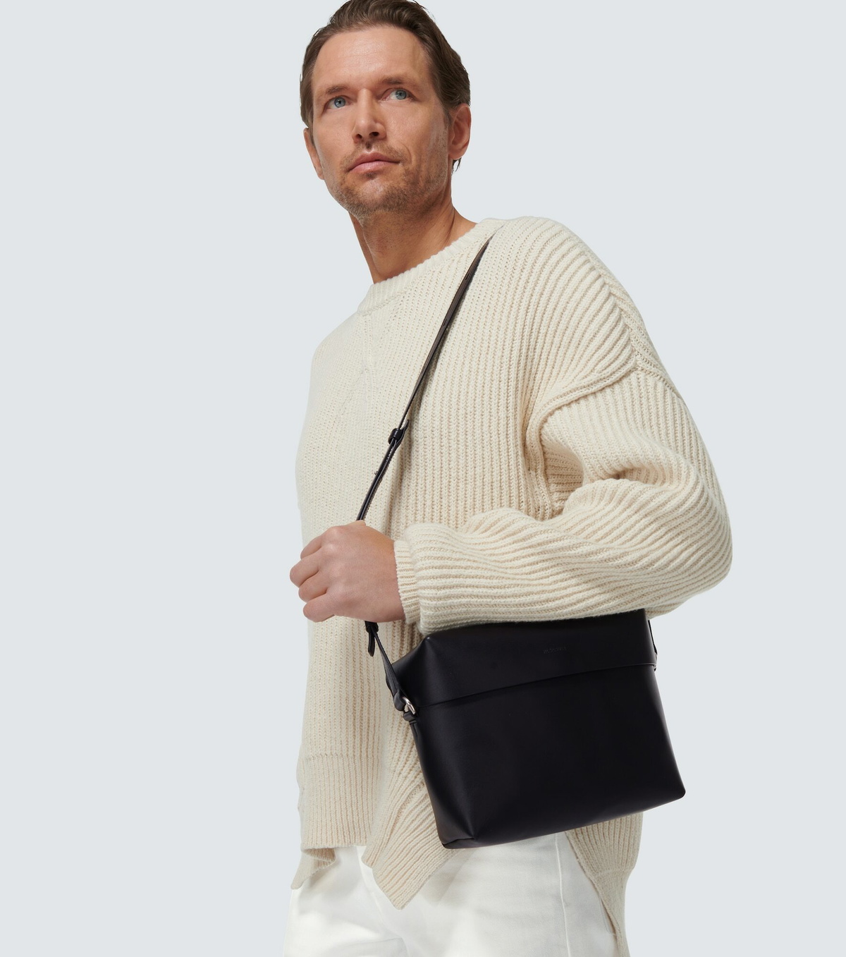 Jil Sander - Leather crossbody bag