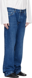 Studio Nicholson Blue Barra Denim Jeans