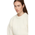 Chloe White Chunky Wool Sweater