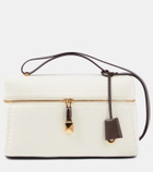 Loro Piana Extra Bag leather-trimmed shoulder bag