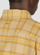 Acne Studios - Check Shirt in Yellow