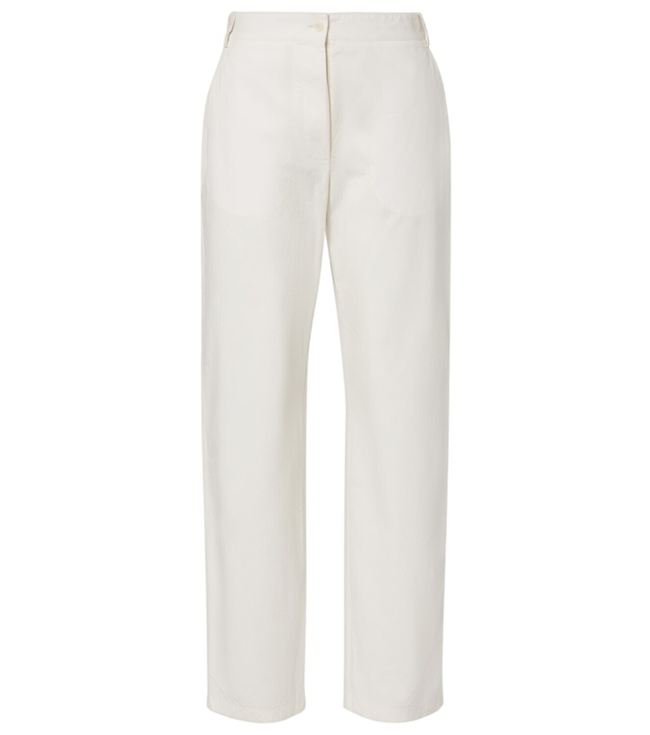 Photo: The Row Fael cotton poplin straight pants