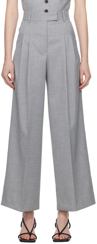 Photo: by Malene Birger Gray Cymbaria Trousers