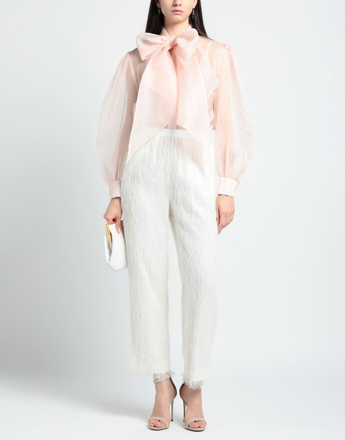Jucca Womens Pants Cream