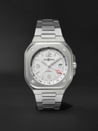 Bell & Ross - BR 05 GMT Automatic 41mm Stainless Steel Watch, Ref. No. BR05G-SI-ST/SST