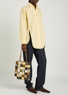 Khaite Emma Small Panelled Suede Tote bag - Multicoloured - One Size