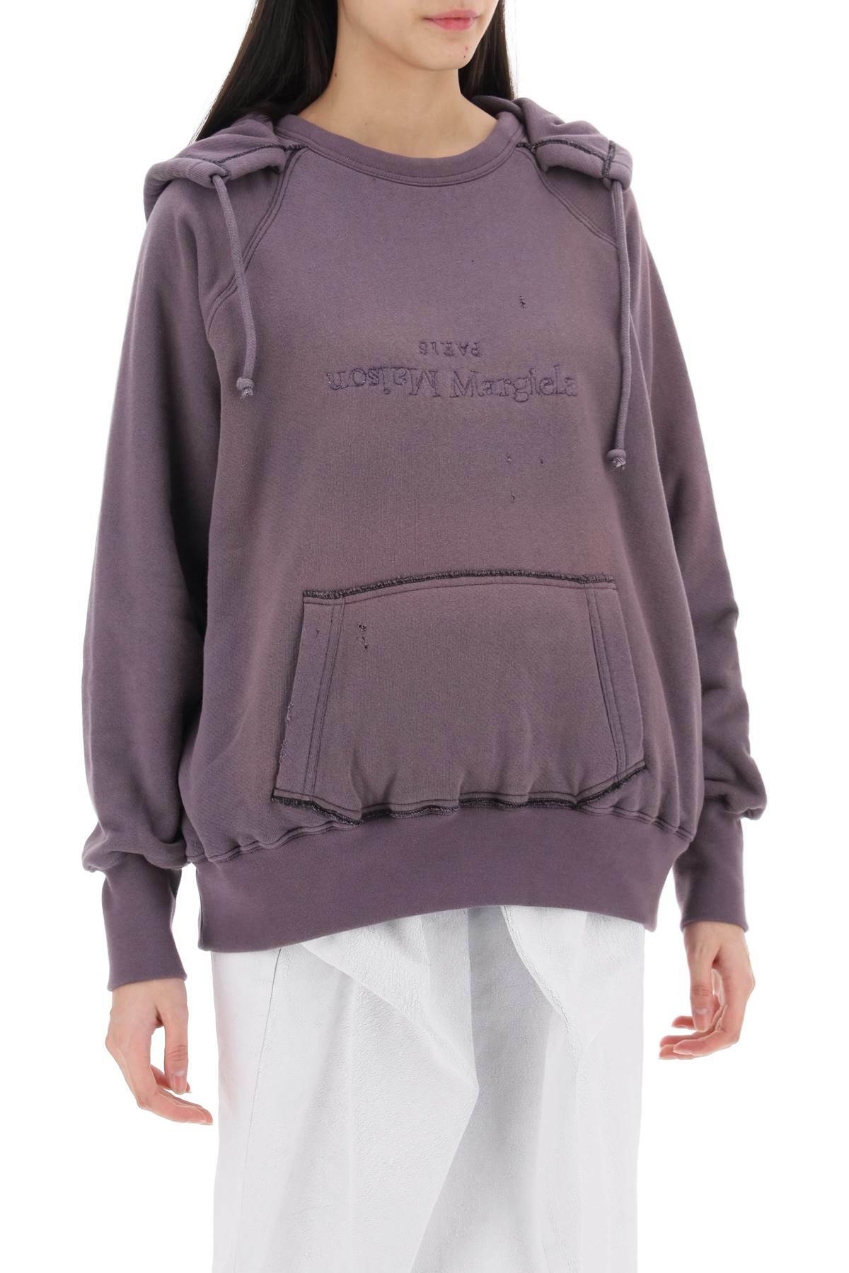 Maison Margiela Logo Reverse Hoodie