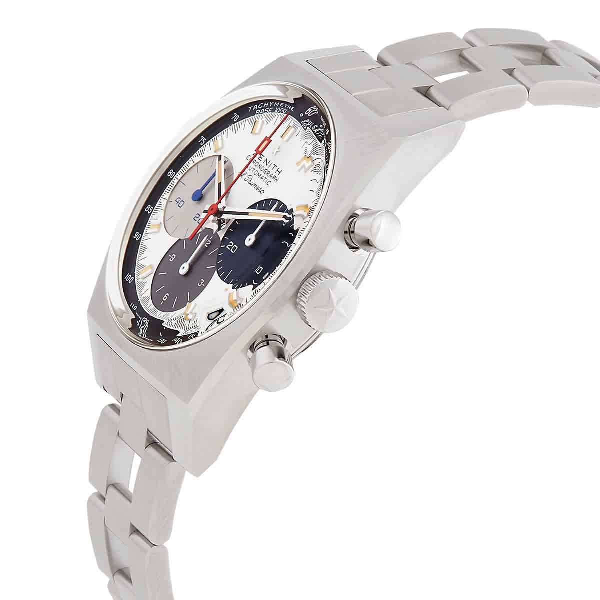 Zenith Chronomaster Revival El Primero A3817 Chronograph Automatic White Dial Mens Watch 03.A384.400/3817.M3817
