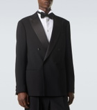 Giorgio Armani Virgin wool tuxedo blazer