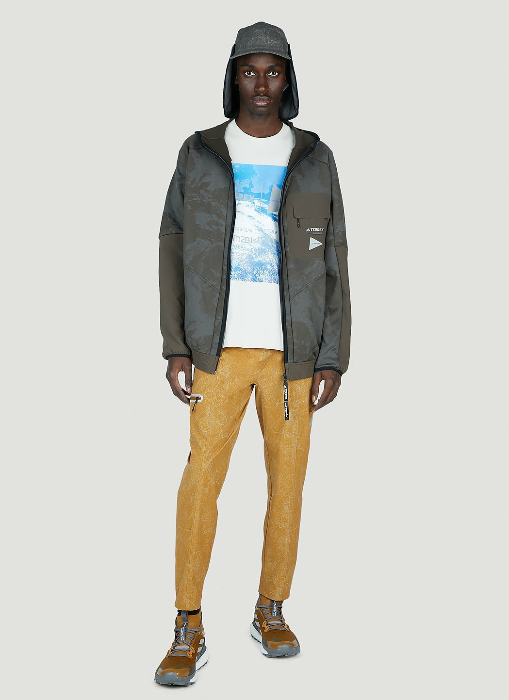 adidas Terrex x And Wander Graphic Print T-Shirt
