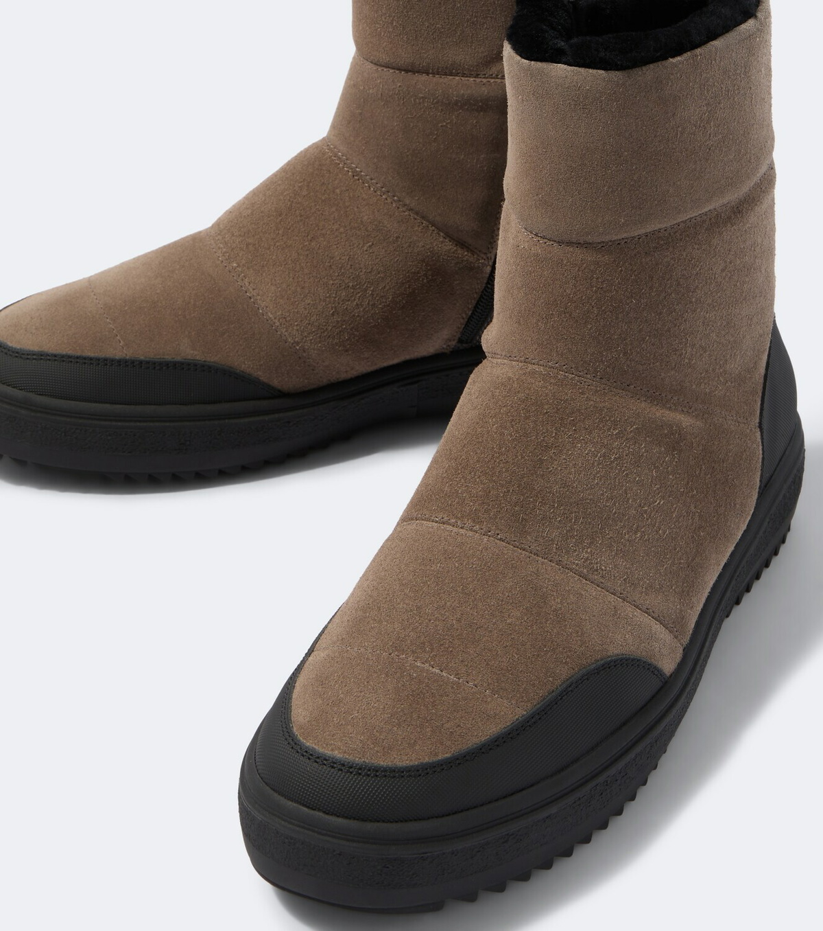 Bogner Shearling-lined suede ankle boots