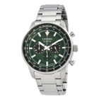 Citizen Chronograph Eco-Drive Green Dial Mens Watch CA4500-91X