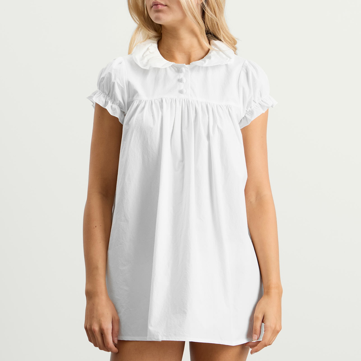 My Mum Made It Women's Esme Shift Dress in White