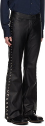 Deadwood Black Dali Leather Pants
