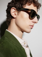 TOM FORD - Caleb-02 Square-Frame Acetate Sunglasses