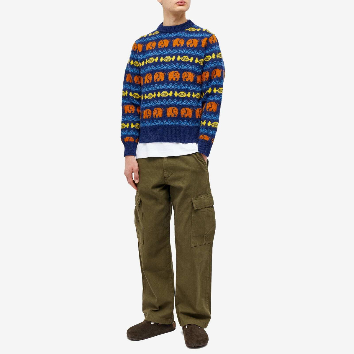 Howlin by Morrison Men's Howlin' Party In The Front Whale Knit in Magic ...