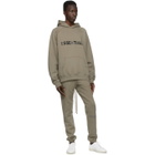 Essentials Taupe Pullover Logo Hoodie