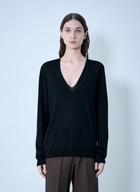 Rick Owens V Neck Pull Knit