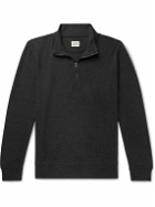 Faherty - Legend™ Twill Half-Zip Sweatshirt - Black