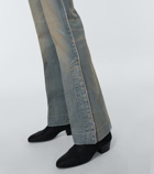 Amiri - Distressed embellished denim jeans