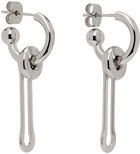 Justine Clenquet Silver Lilith Earrings