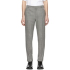 Balmain Black and White Prince Of Wales Tailored Trousers