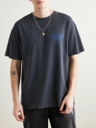 Gallery Dept. - Souvenir Logo-Print Cotton-Jersey T-Shirt - Black