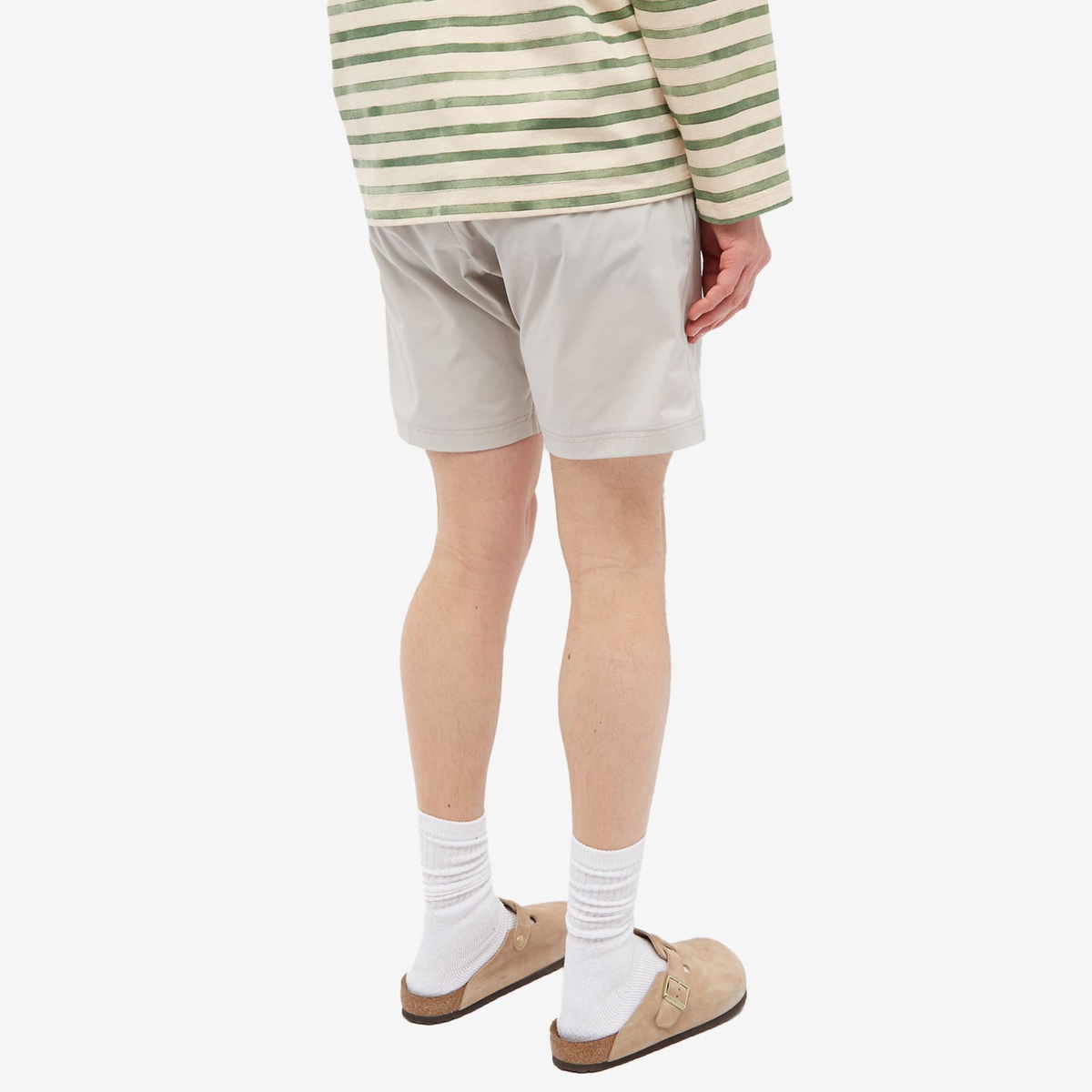 Battenwear Men's Stretch Climbing Short V2 in Light Beige Battenwear