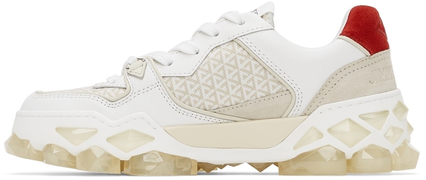 Jimmy Choo White Diamond x Trainer Sneakers Jimmy Choo