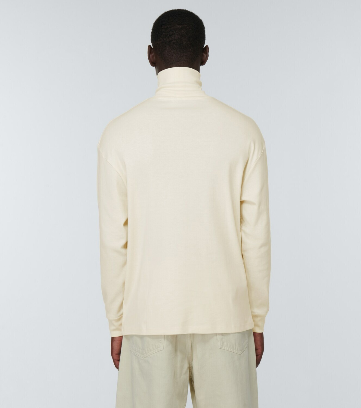 Lemaire Cotton jersey turtleneck sweater