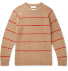 YMC - Striped Wool Sweater - Men - Sand