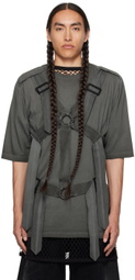 NICOLAS ANDREAS TARALIS Gray Seditionaries T-Shirt
