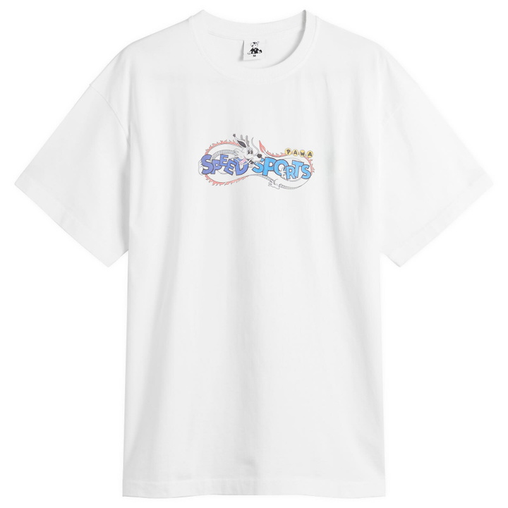 Photo: Pawa Speed Sports Men's Dragon Doggo T-Shirt in White