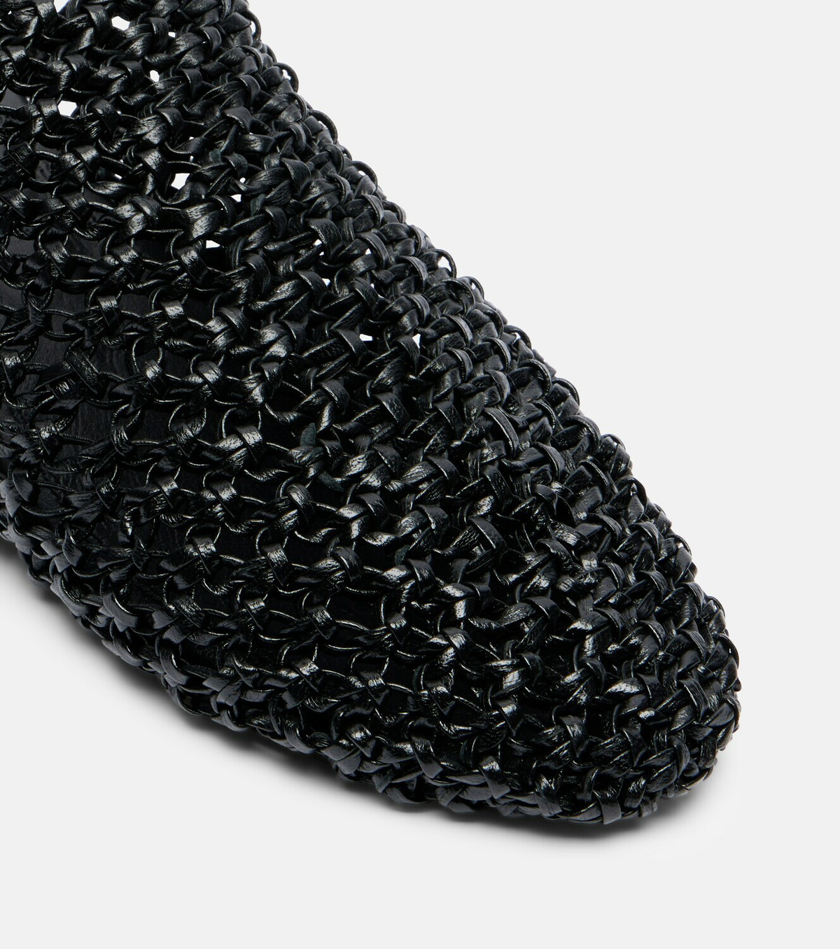 Souliers Martinez Mallorca woven leather mules