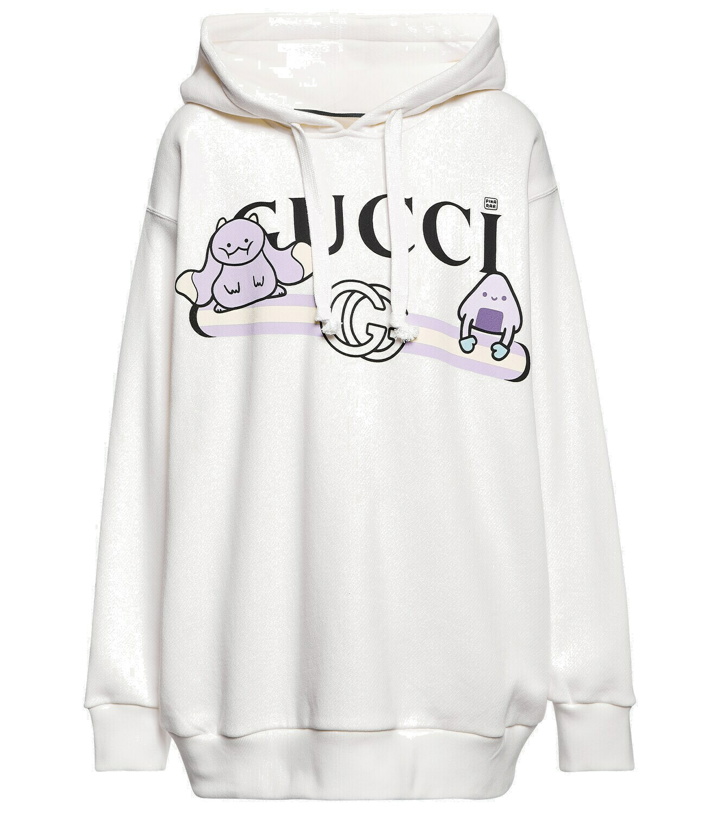 Photo: Gucci - Logo cotton hoodie