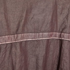 Stone Island Men's Raw Linen Plated-OVD Short Parka Jacket in Dark Burgundy