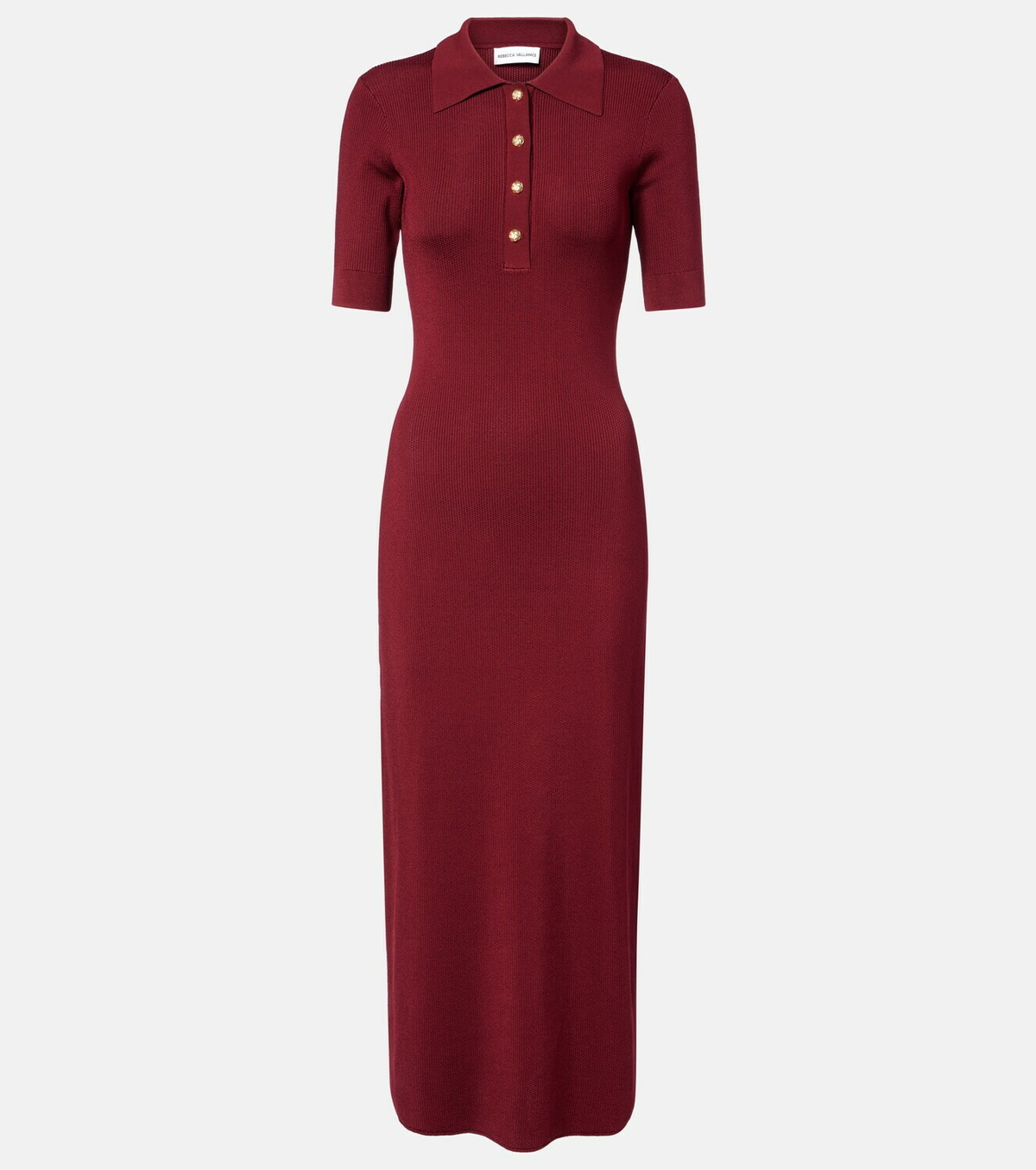 Rebecca Vallance Knitted polo dress