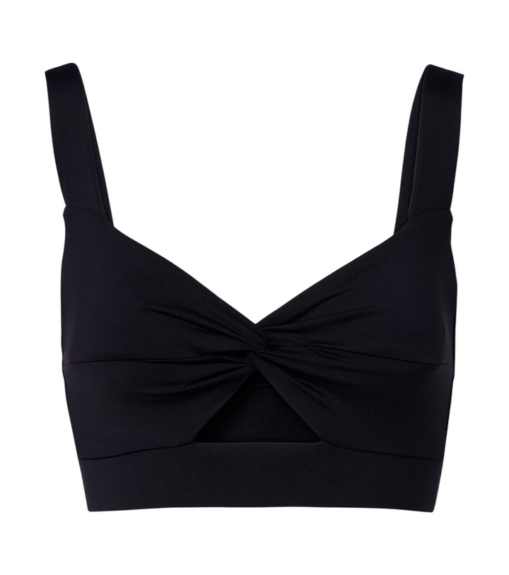 Photo: Norba Shell cutout ruched sports bra