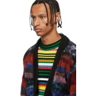 AGR SSENSE Exclusive Multicolor Brushed Mohair Cardigan